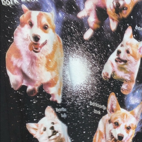 Sz L vintage graphic tee dog meme - Picture 2 of 4